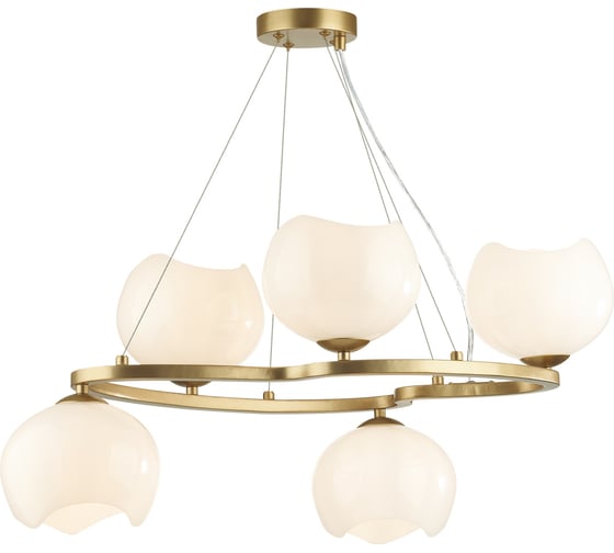 Люстра ODEON LIGHT E14, 5х40W, WATERLILY 4873/5