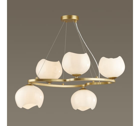 Люстра ODEON LIGHT E14, 5х40W, WATERLILY 4873/5