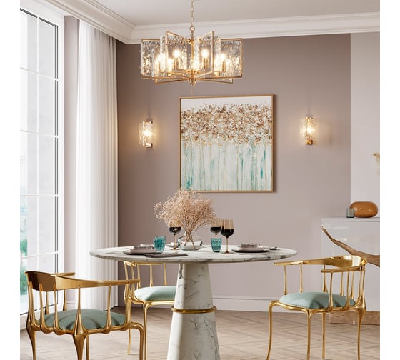 Люстра ODEON LIGHT E27, 5х60W, ELEGANTE 4878/5