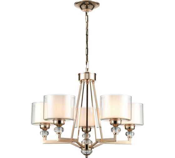 Подвесная люстра Vele Luce Lotus 5xE27 60W VL1054L05 1