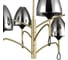 Подвесная люстра Oro G9 25 Vele Luce VL5654P26 4