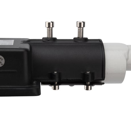 Кронштейн для консольных уличных светильников приставного монтажа с 1 хомутом, REXANT d51 607-405