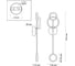 Настенный светильник ODEON LIGHT LED, 1х16W, DENZEL 4322/16WL 5