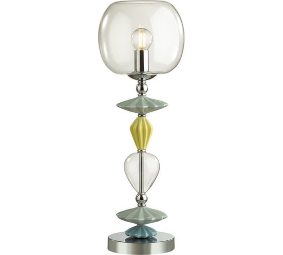 Настольная лампа ODEON LIGHT E14, 1х40W, BIZET 4893/1T