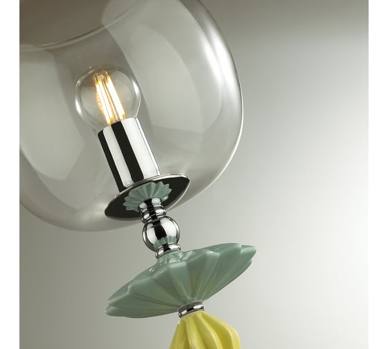 Настольная лампа ODEON LIGHT E14, 1х40W, BIZET 4893/1T