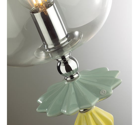 Настольная лампа ODEON LIGHT E14, 1х40W, BIZET 4893/1T
