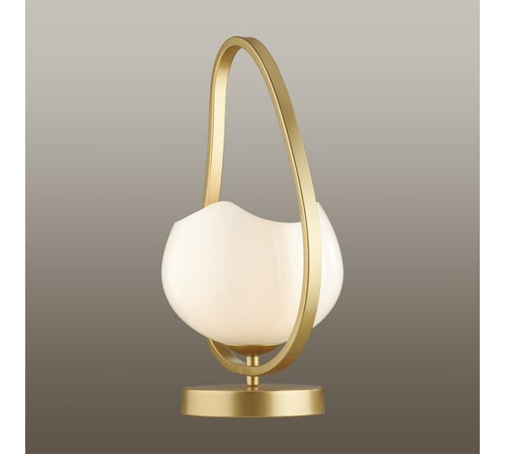 Настольная лампа ODEON LIGHT E14, 1х40W, WATERLILY 4873/1T