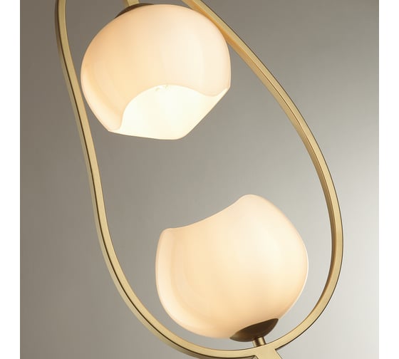 Торшер ODEON LIGHT E14, 2х40W, WATERLILY 4873/2F