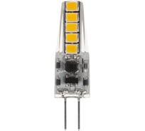 Светодиодная лампа REXANT JC-SILICON G4, 12 В, 2 Вт, 4000 K, нейтральный свет, силикон 604-5007