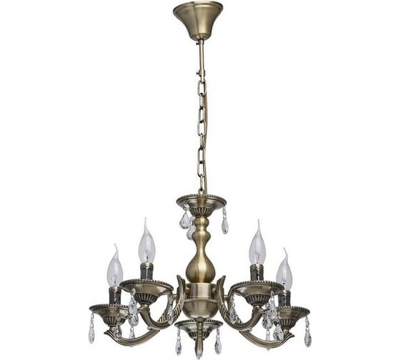 Люстра MW LIGHT Аврора 5-60W E14 220 V 371016605 1