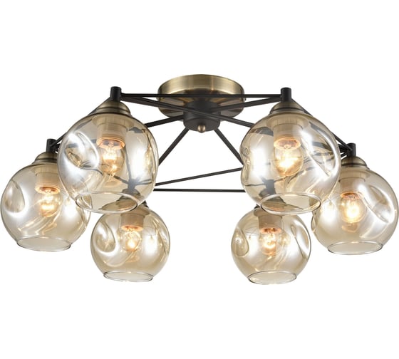 Потолочная люстра Vele Luce Furia 6xE27 60W VL1882L06 1