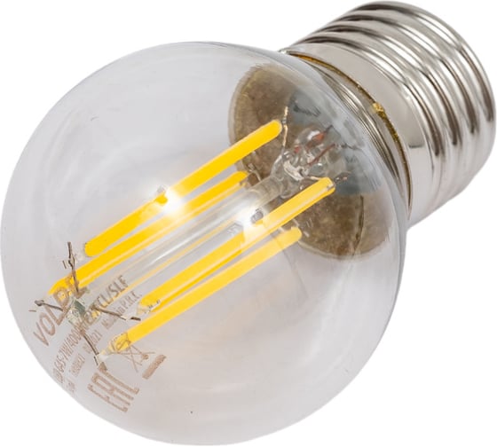 Светодиодная лампа Volpe LED-G45-7W/4000K/E27/CL/SLF UL-00008311