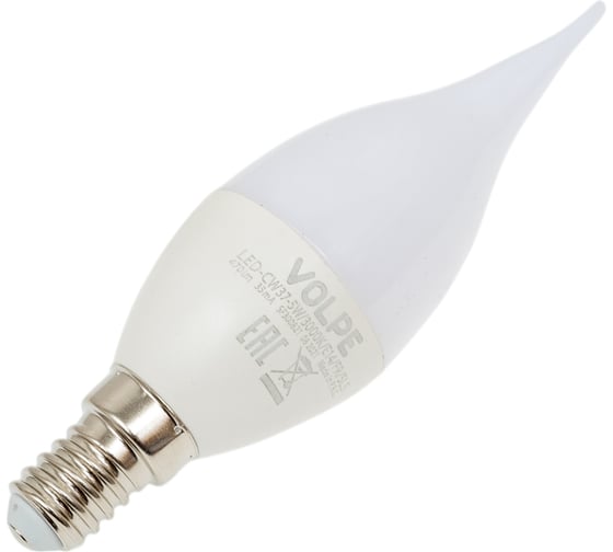 Светодиодная лампа Volpe LED-CW37-5W/3000K/E14/FR/SLS UL-00008799