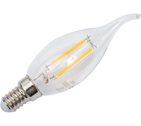 Светодиодная лампа Volpe LED-CW35-5W/3000K/E14/CL/SLF UL-00008334