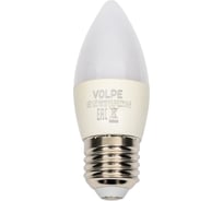 Светодиодная лампа Volpe LED-C37-6W/4000K/E27/FR/SLS UL-00008789