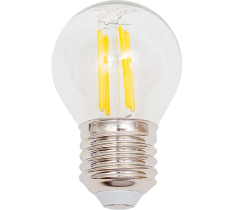 Светодиодная лампа Volpe LED-G45-4W/4000K/E27/CL/SLF UL-00008305