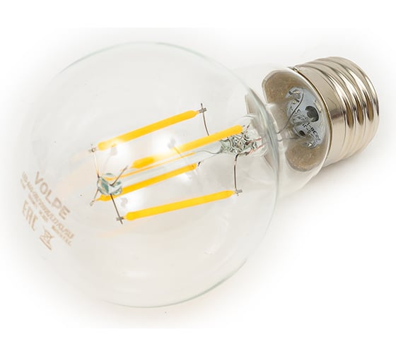 Светодиодная лампа Volpe LED-A60-6W/3000K/E27/CL/SLF UL-00008298