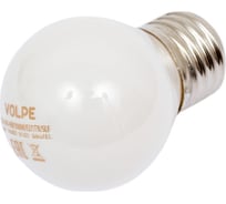 Светодиодная лампа Volpe LED-G45-6W/3000K/E27/FR/SLF UL-00008306