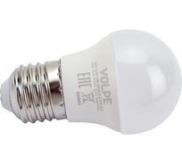 Светодиодная лампа Volpe LED-G45-5W/3000K/E27/FR/SLS UL-00008803