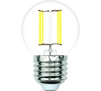 Светодиодная лампа Volpe LED-G45-4W/3000K/E27/CL/SLF UL-00008304