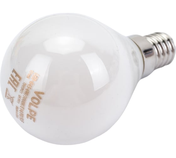 Светодиодная лампа Volpe LED-G45-6W/3000K/E14/FR/SLF UL-00008314