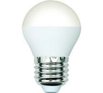 Светодиодная лампа Volpe LED-G45-6W/3000K/E27/FR/SLS UL-00008805