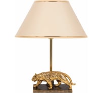 Настольный светильник BOGACHO Тигр бронзового цвета СБ-190/Б/Крем