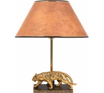 Настольный светильник BOGACHO Тигр бронзового цвета СБ-190/Б/Персик