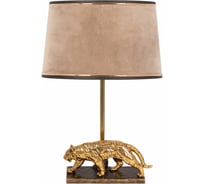 Настольный светильник BOGACHO Тигр бронзового цвета СБ-190/Б/Тюссо капучино