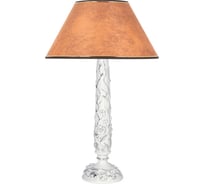 Настольный светильник BOGACHO Лето белого цвета СБ-183/Бел/Персик