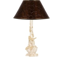 Настольный светильник BOGACHO Терра кремового цвета СБ-184/АС/Глоси/Золото