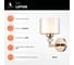 Бра Vele Luce Lotus 1xE27 60W VL1054W01 5