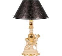 Настольный светильник BOGACHO Путти бежевого цвета СБ-1/АС/Глоси/Серебро