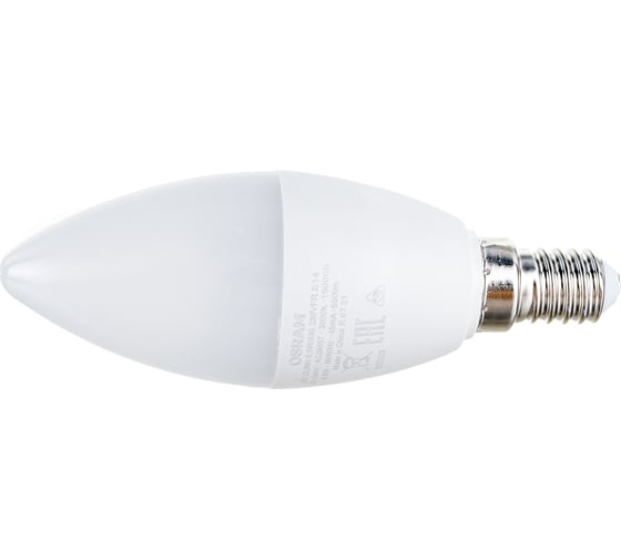 Светодиодная лампа Osram LED BASE CLASSIC B60 6,5W/830 230V E14 4058075527836