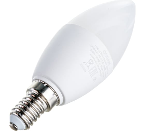 Светодиодная лампа Osram LED BASE CLB60 6,5W/840 230V E1420x5X1RU 4058075671010