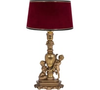 Настольный светильник BOGACHO Путти бронзового цвета СБ-1/Б/Конфети рубивайн