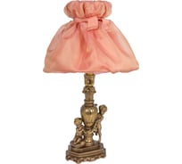 Настольный светильник BOGACHO Путти бронзового цвета СБ-1/Б/Мадлен персик