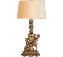 Настольный светильник BOGACHO Путти бронзового цвета СБ-1/Б/Тюссо беж