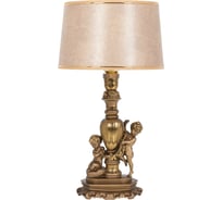 Настольный светильник BOGACHO Путти бронзового цвета СБ-1/Б/Тюссо жемчуг