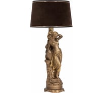 Настольный светильник BOGACHO Девушка с кувшином бронзового цвета СБ-4/Б/Конфети шоколад