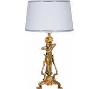 Настольный светильник BOGACHO Флора бронзового цвета СБ-43/Б/Тюссо снег