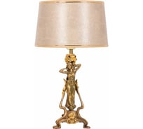 Настольный светильник BOGACHO Флора бронзового цвета СБ-43/Б/Тюссо жемчуг