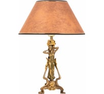 Настольный светильник BOGACHO Флора бронзового цвета СБ-43/Б/Персик