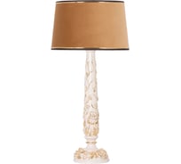 Настольный светильник BOGACHO Лето бежевого цвета СБ-183/АС/Тюссо поталь