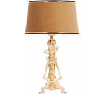 Настольный светильник BOGACHO Флора бежевого цвета СБ-43/АС/Тюссо поталь