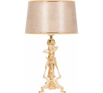 Настольный светильник BOGACHO Флора бежевого цвета СБ-43/АС/Тюссо жемчуг
