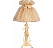 Настольный светильник BOGACHO Флора бежевого цвета СБ-43/АС/Мадлен поталь