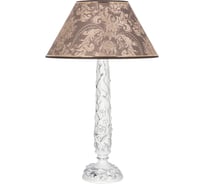 Настольный светильник BOGACHO Лето белого цвета СБ-183/Бел/Голдбраун