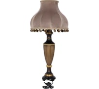 Настольный светильник BOGACHO Ваза ребристая бронзового цвета СБ-19/Б/Классика капучино