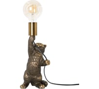 Настольный светильник BOGACHO Кот Люмен 42 см бронзового цвета с лампой СБ-185/бронзовый